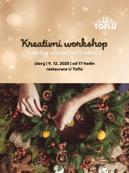 Workshop - Vánoční věnce (Příspěvek na Instagramu (4  5))
